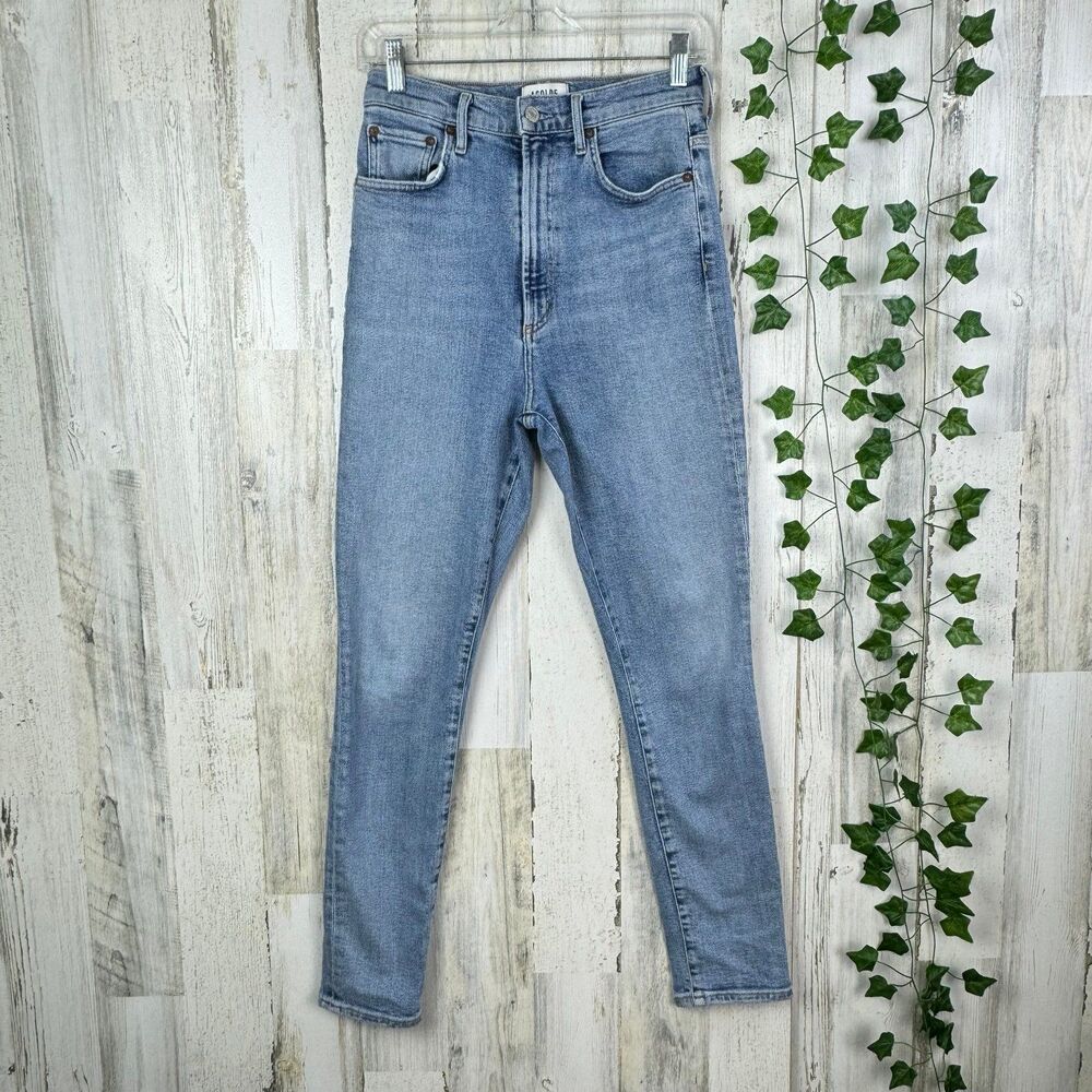 AGOLDE 90s Pinch Waist Jeans Endless Wash High Rise Skinny Tapered Size 27